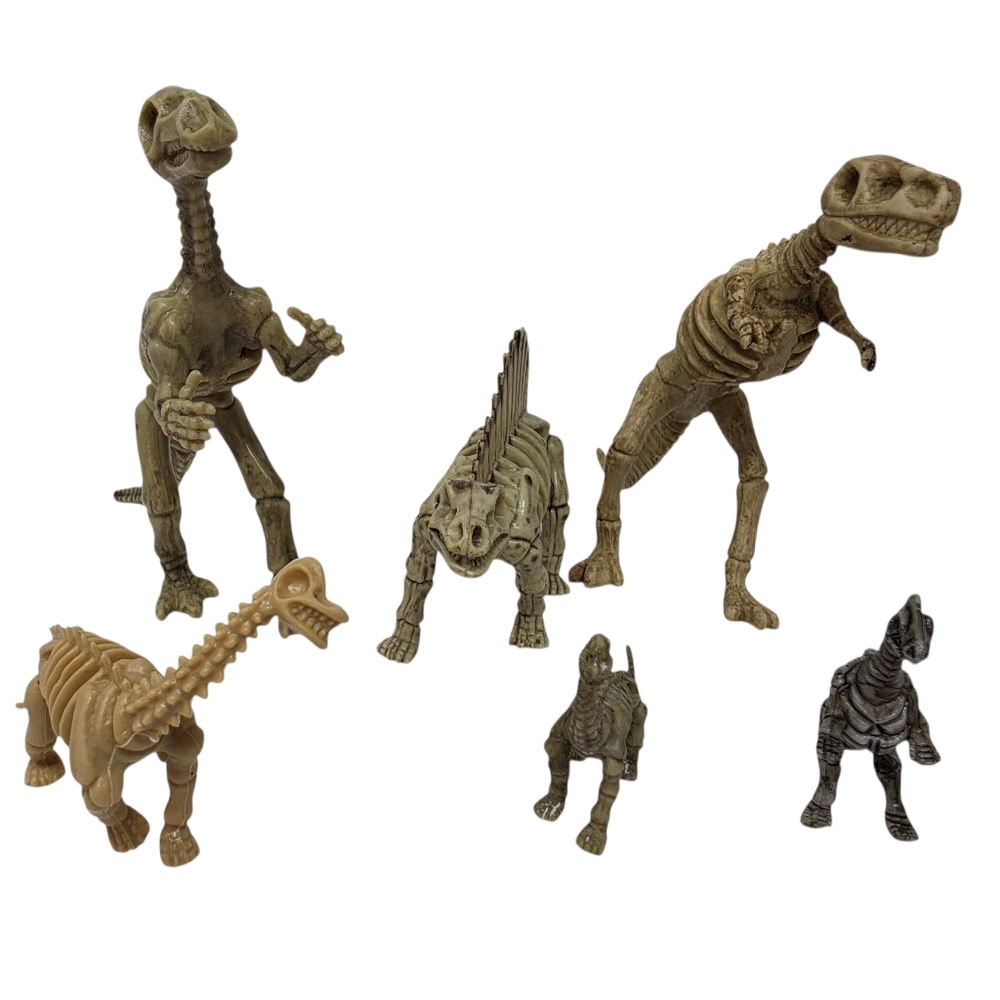 Dinosaurs Skeleton Hard & Soft Lot